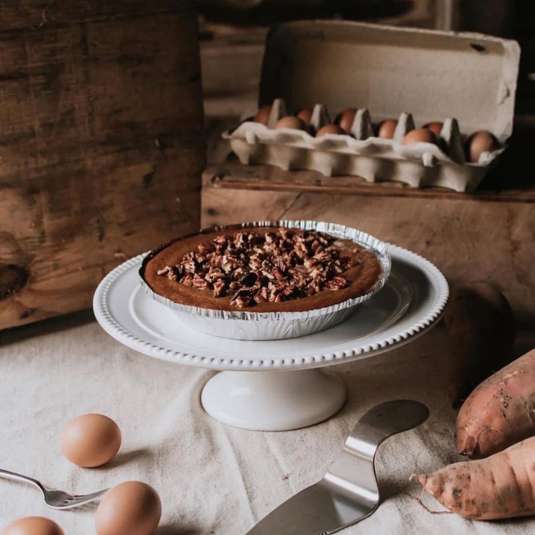 Fresh local potatoes and desserts from Bragg Farms in Bowmanville, Ontario, Canada