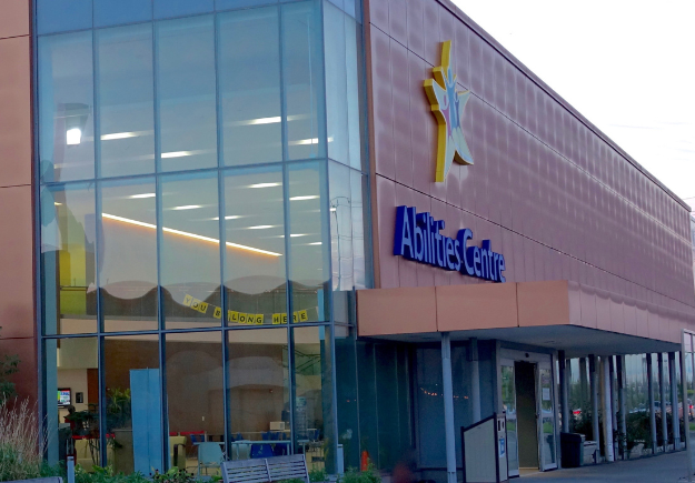 Exterior view of the Abilities Centre