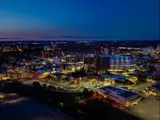 The City of Oshawa skyline