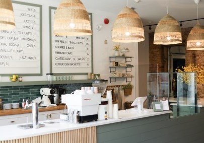 Roam Coffee storefront Roam Coffee storefront