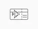 Plane ticket icon