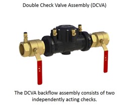 Double Check Valve Assembly
