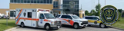 Region of Durham Paramedic Services vehicles